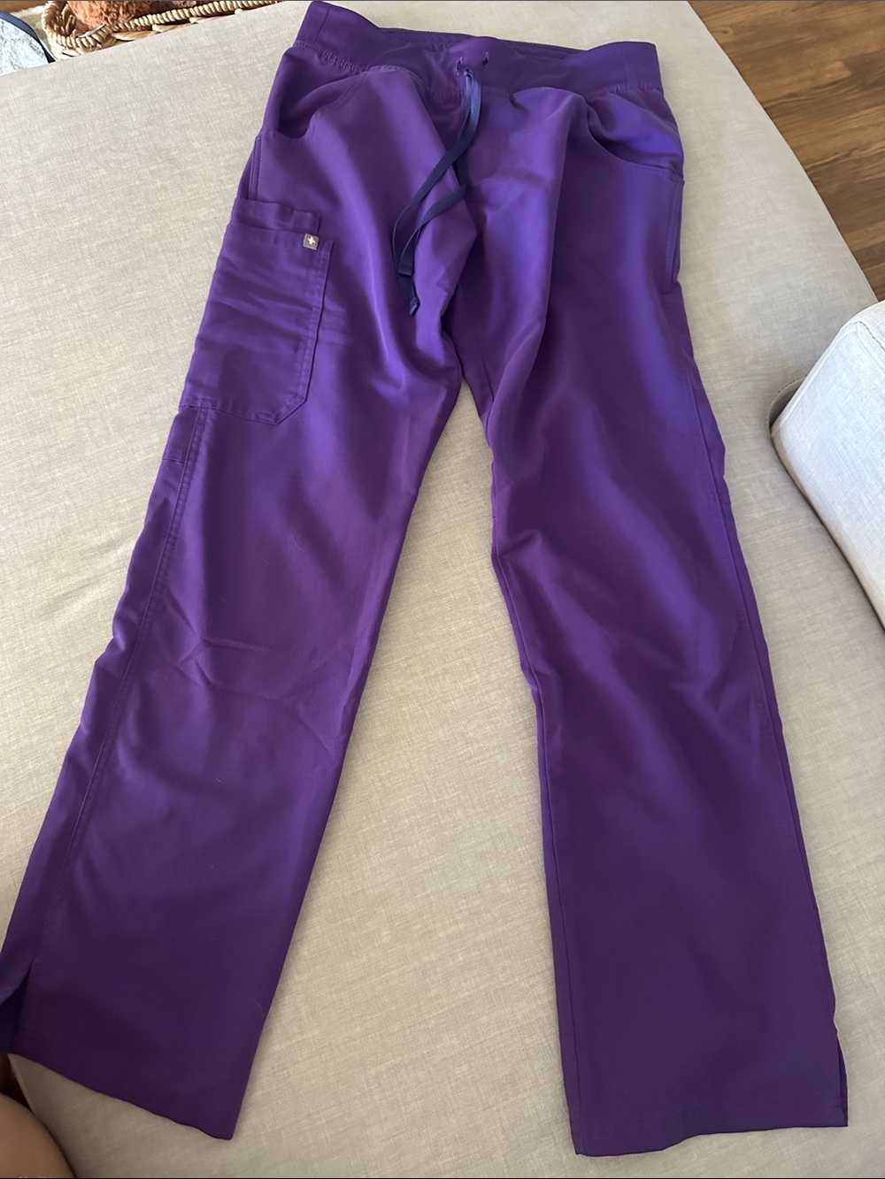 Figs Purple Scrub Pants